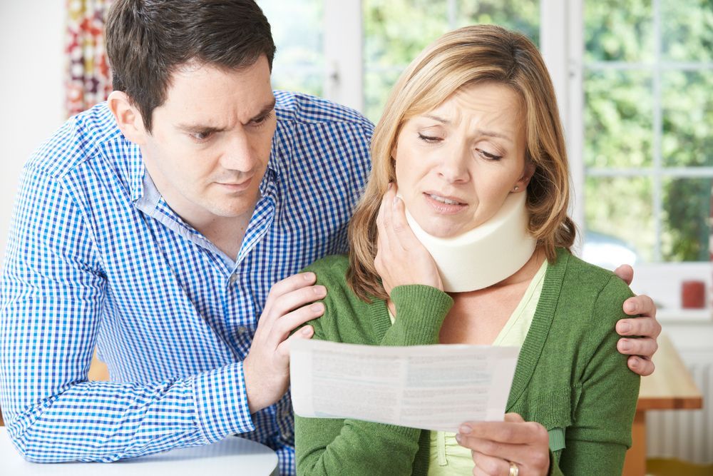 medical bills after neck injury accident